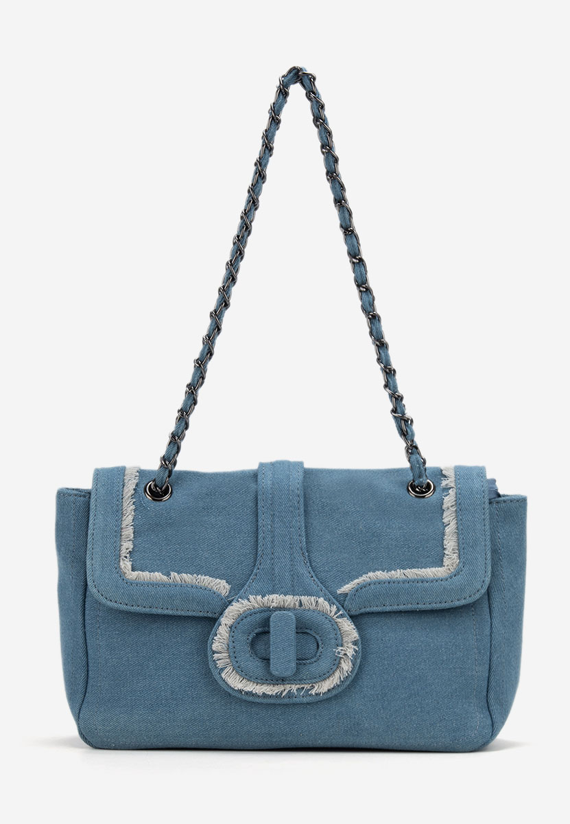 Чанта тип плик Laiza светло синя