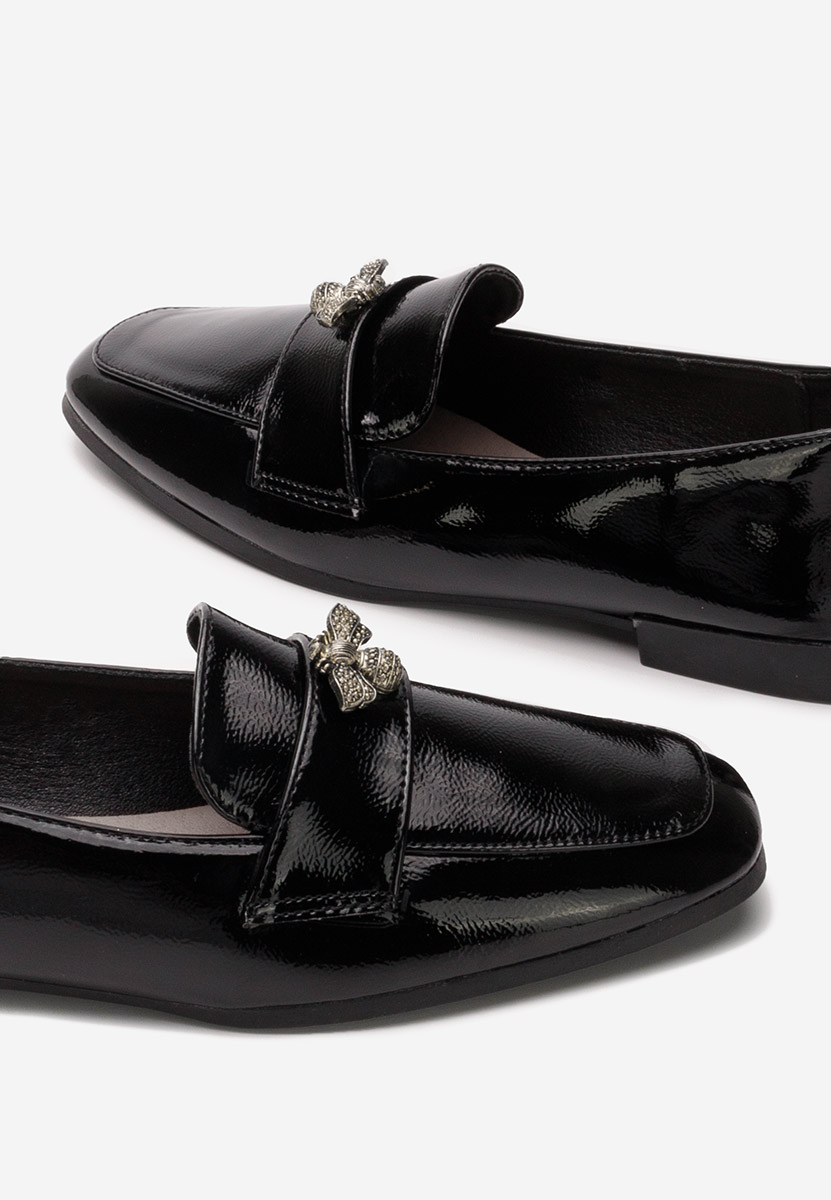 Дамски мокасини Natasia черни