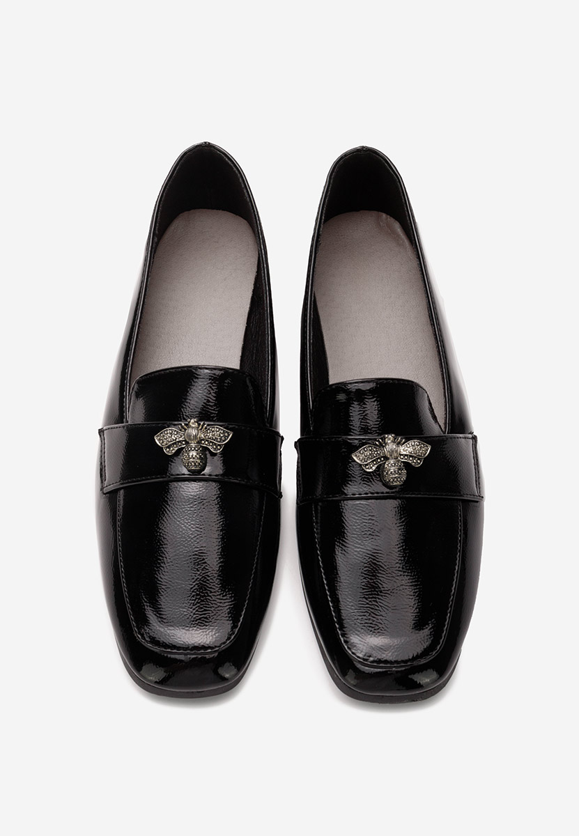 Дамски мокасини Natasia черни