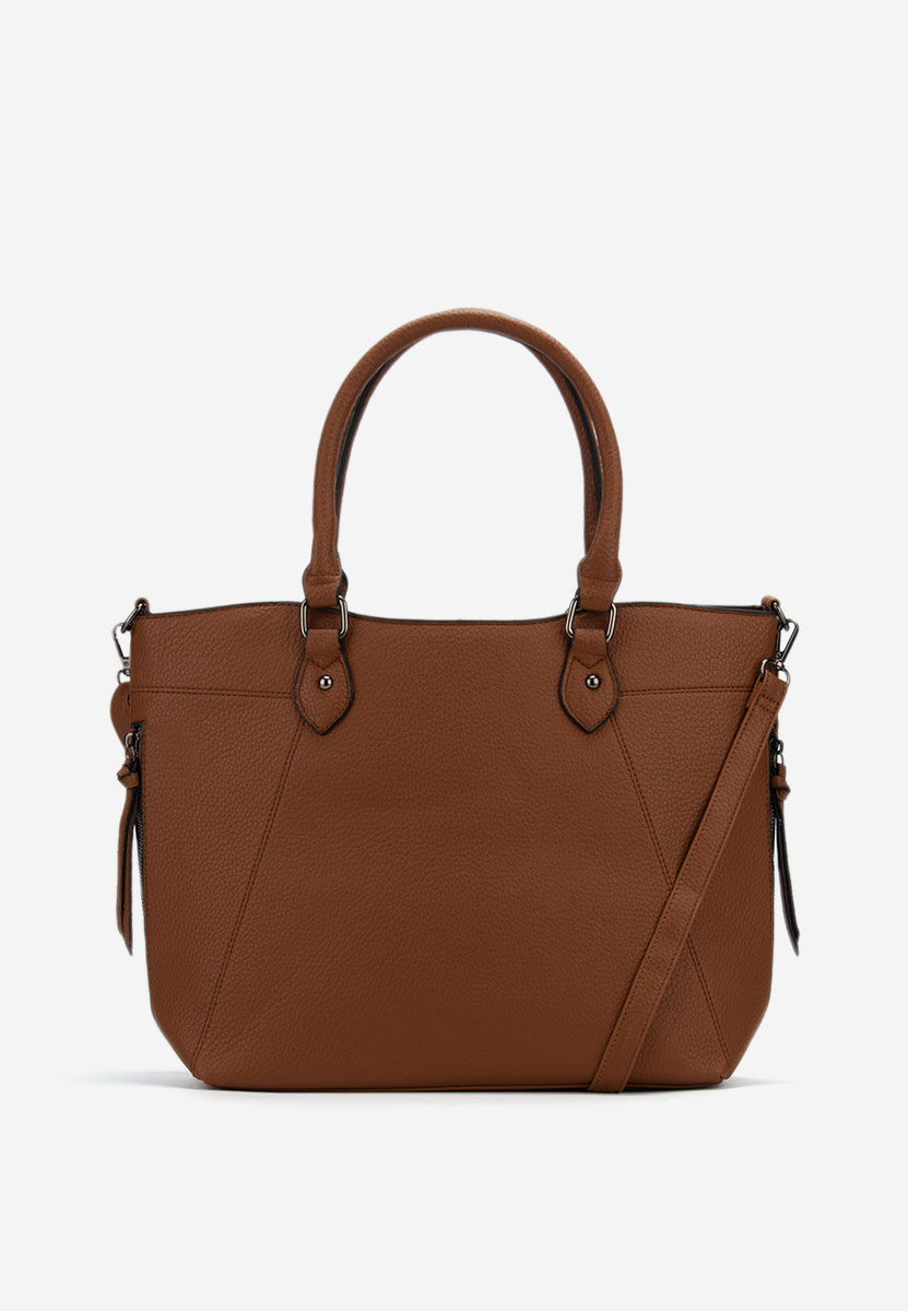 Дамски офис чанта Namita кафява