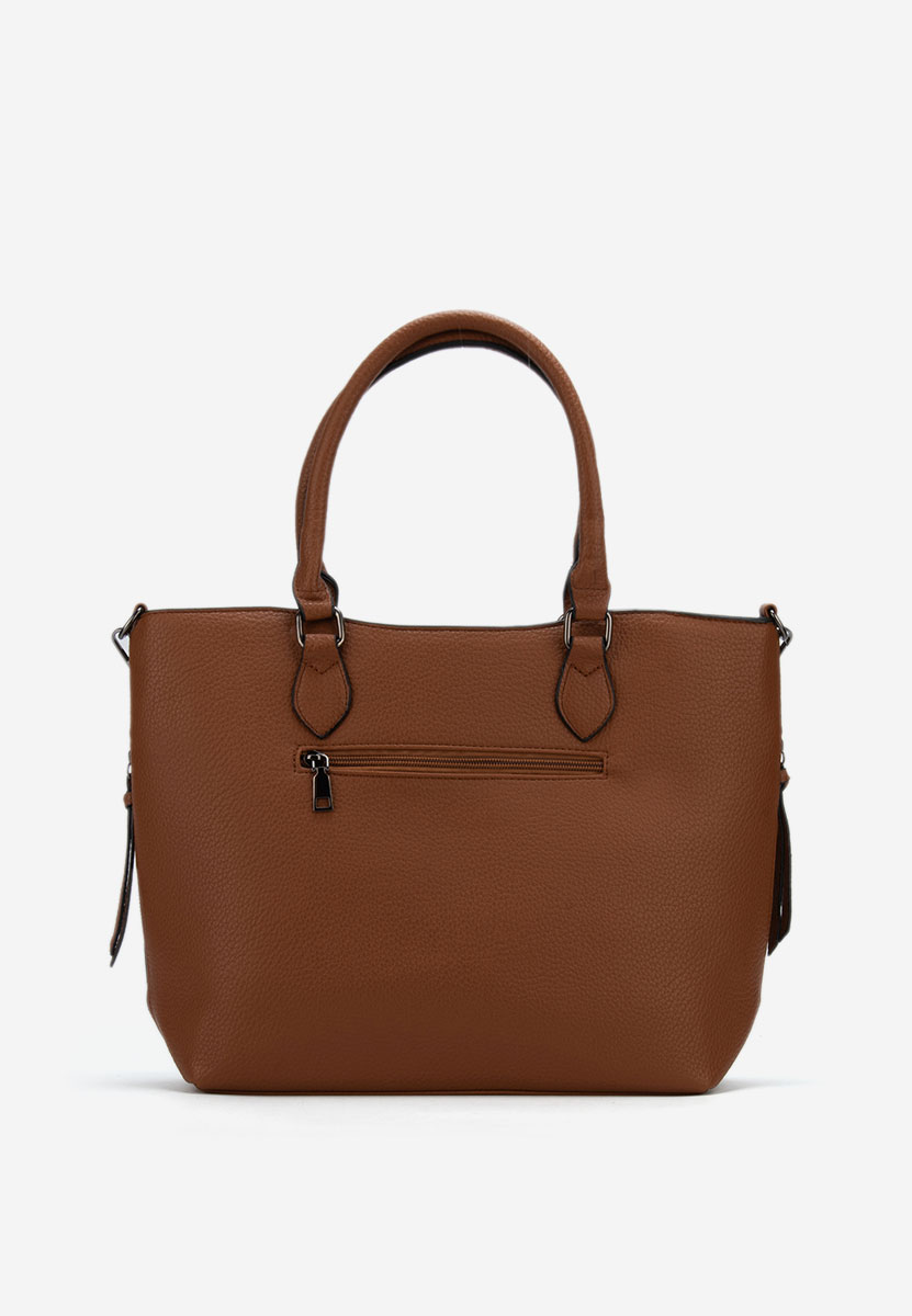 Дамски офис чанта Namita кафява