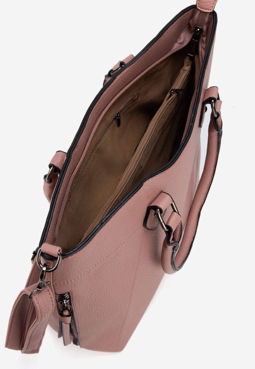 Дамски офис чанта Namita розова