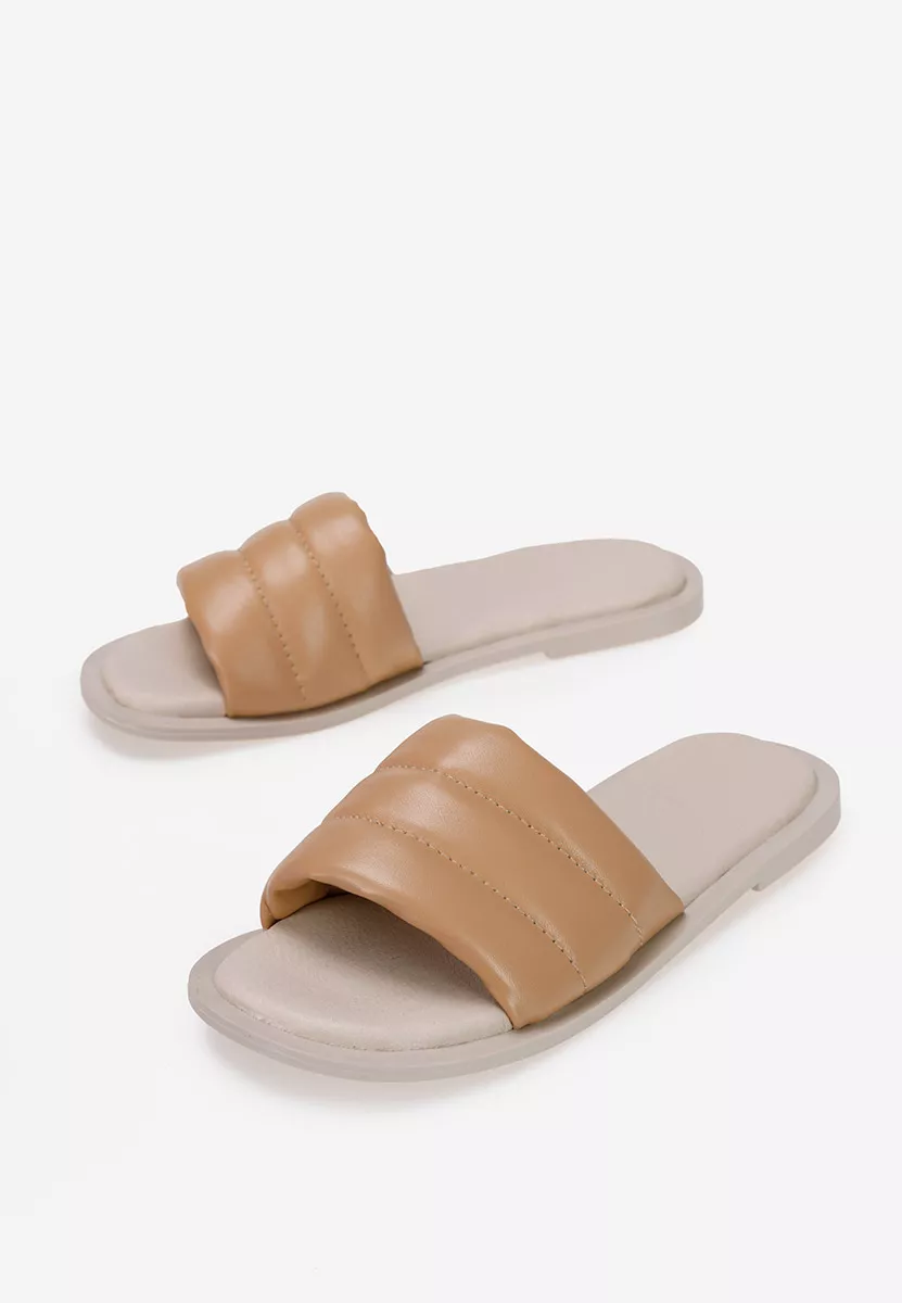 Чехли от естествена кожа Gijon V3 бежов