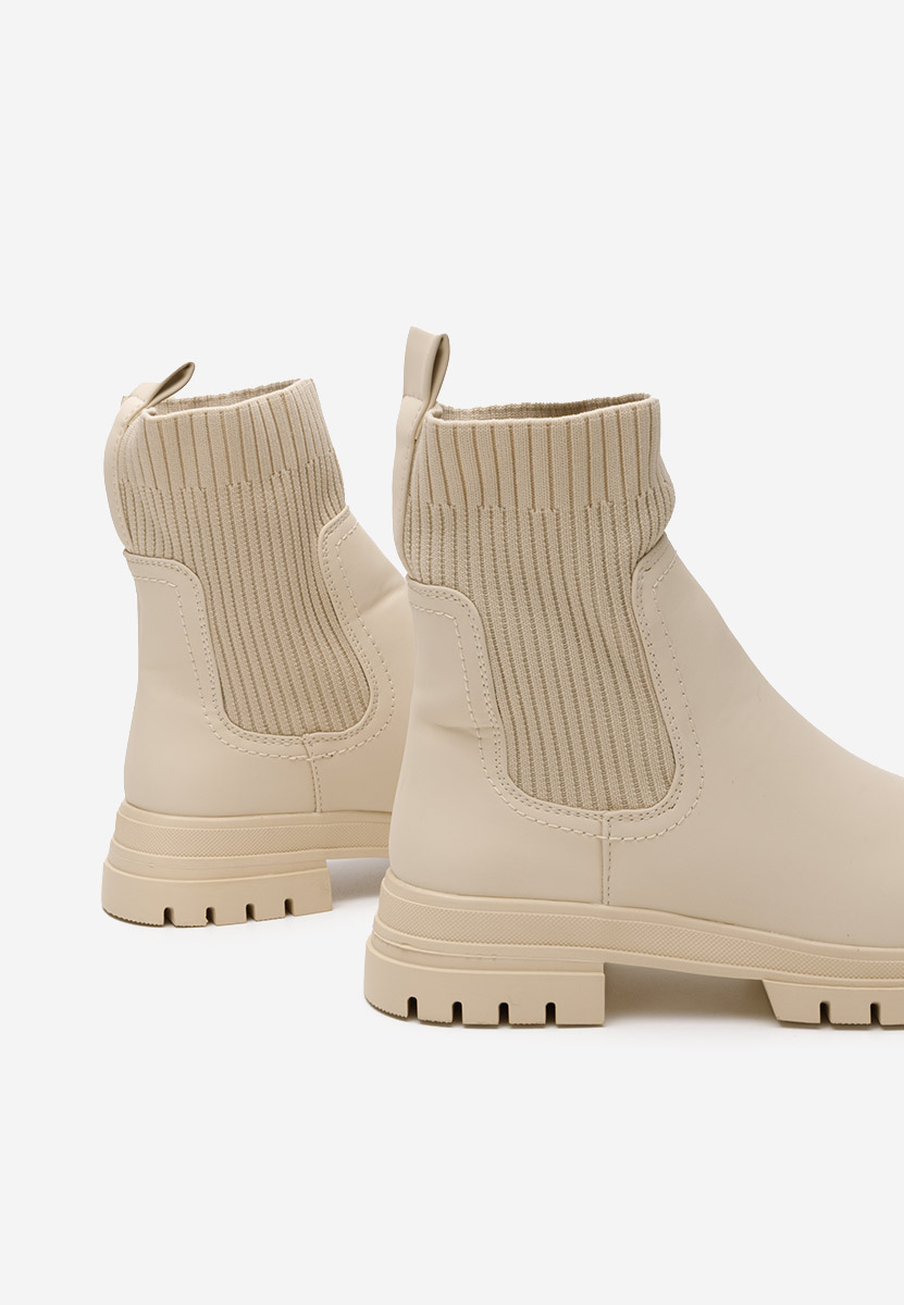 Дамски боти Eonova бежов