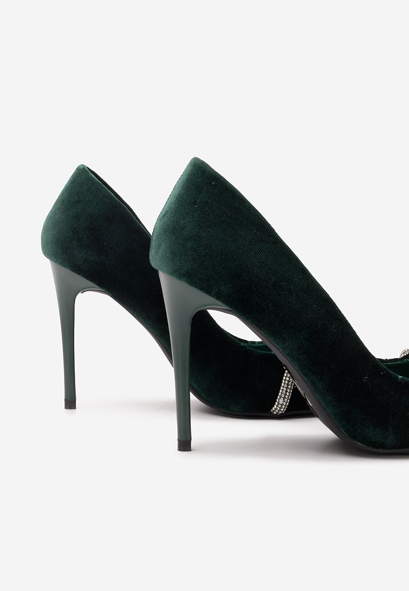 Дамски обувки Areya зелен