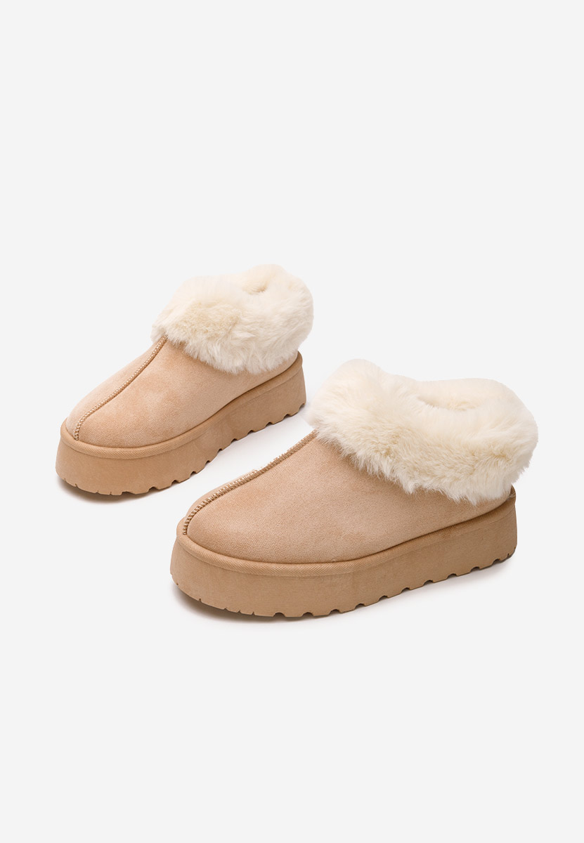 Дамско сабо Cozy каки