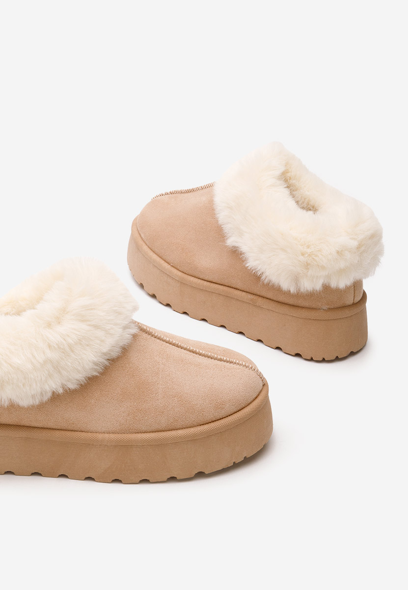 Дамско сабо Cozy каки