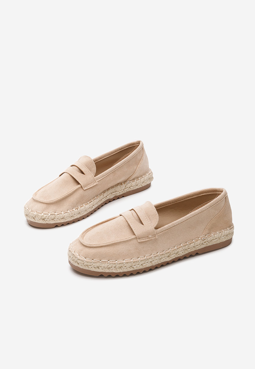 Дамски мокасини Elanore телесен цвят