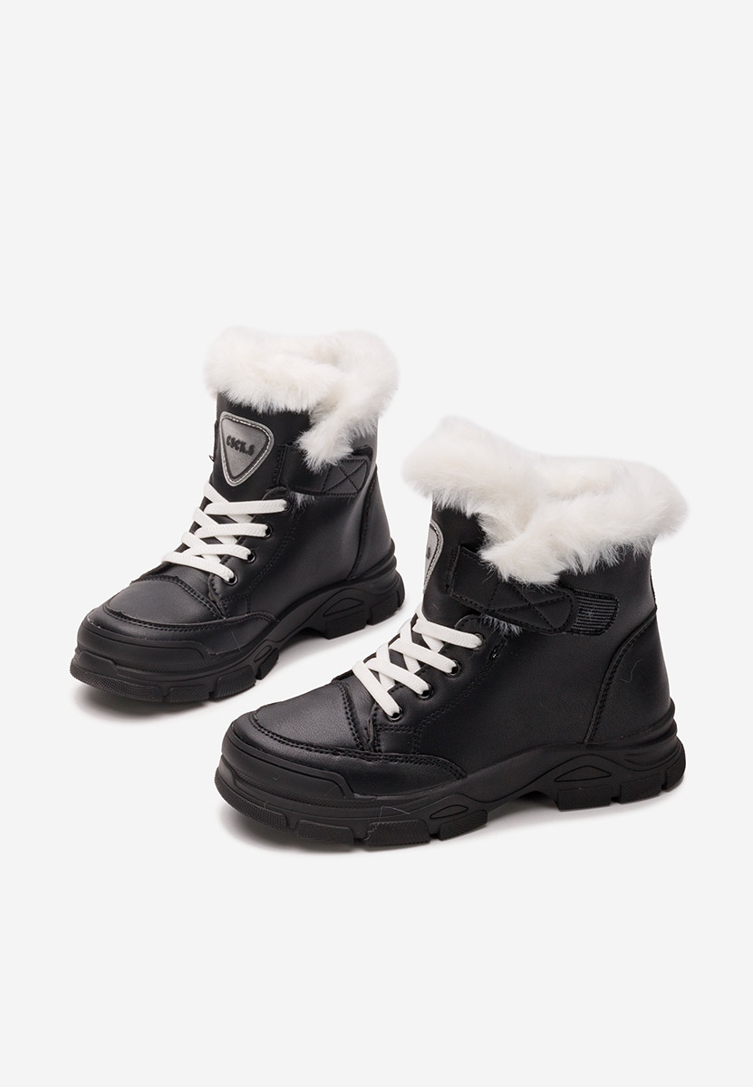 Момчета ботинки Dalvin черни