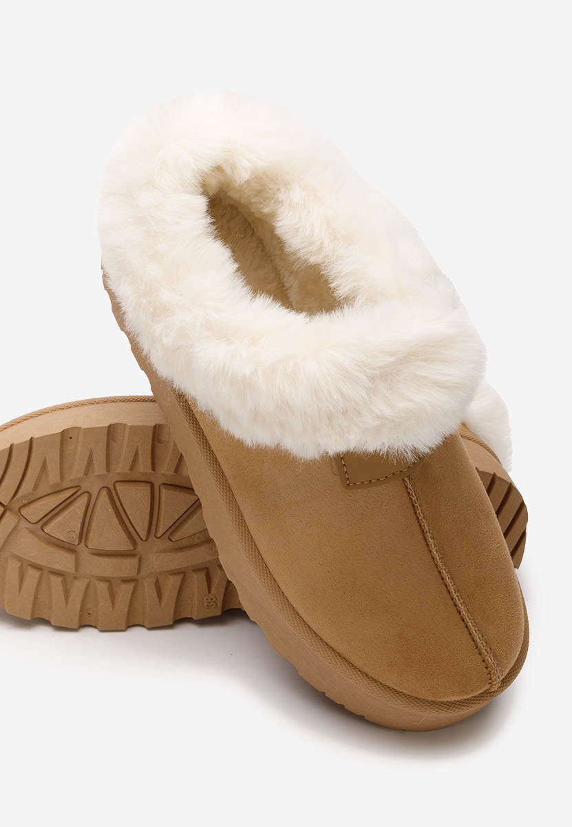 Обувки на платформа Dorthea камел