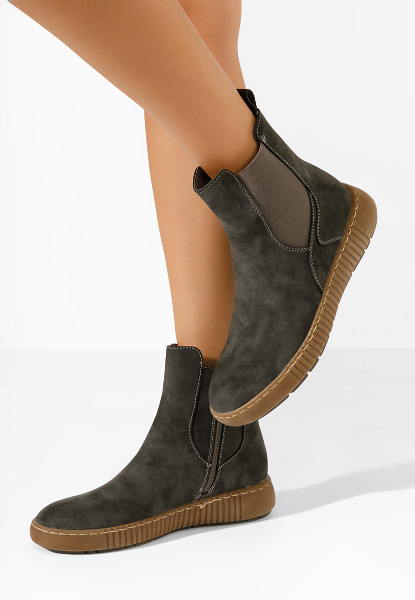 Дамски боти Sheela сив