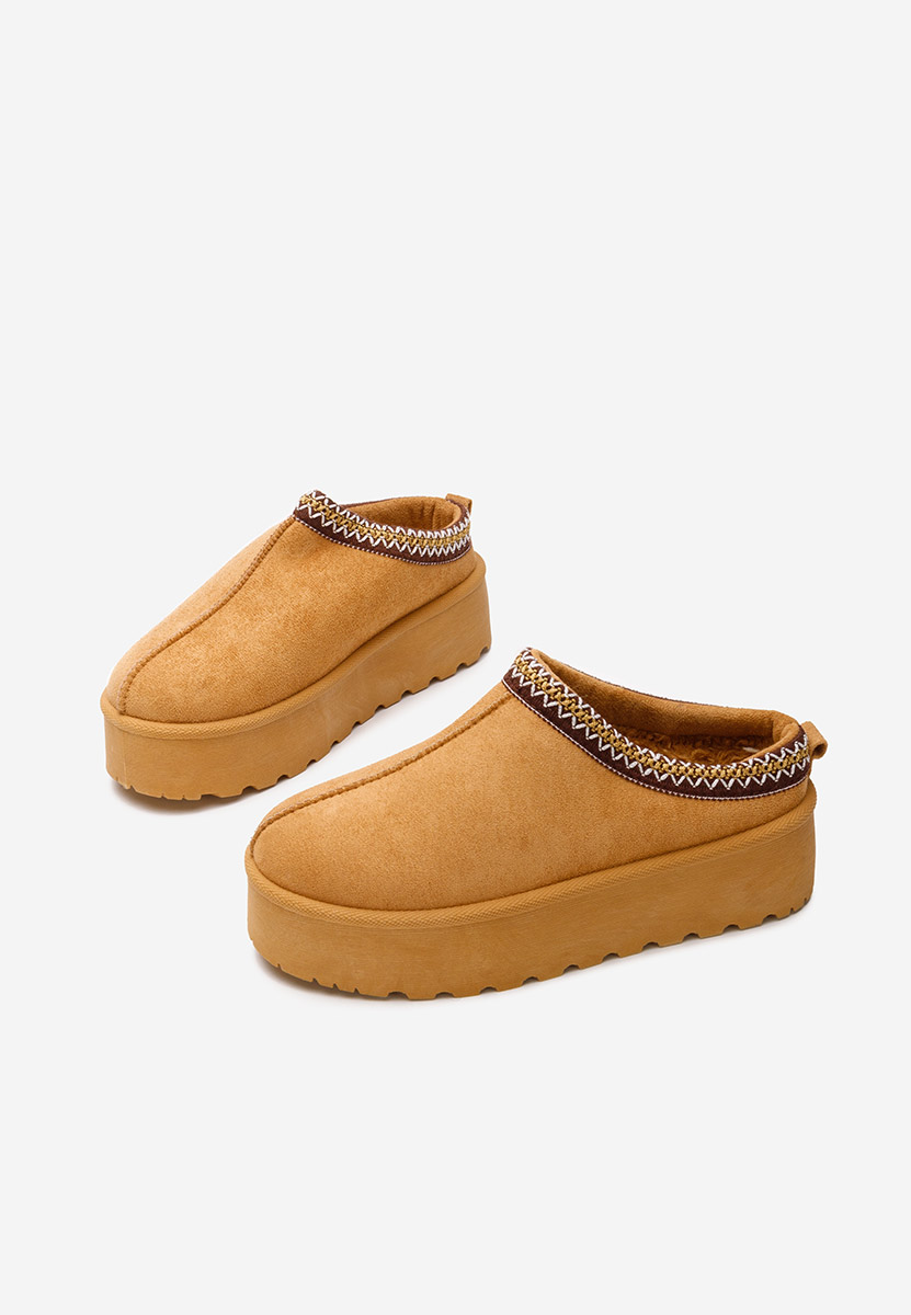 Дамско сабо Comfy V4 камел