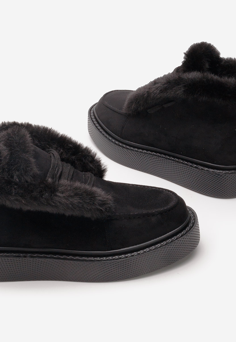 Зимни дамски Ботинки Hazey черен