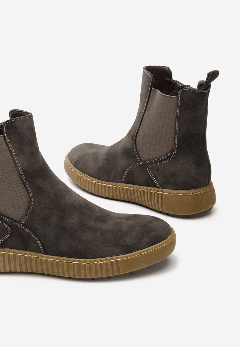 Дамски боти Sheela сив