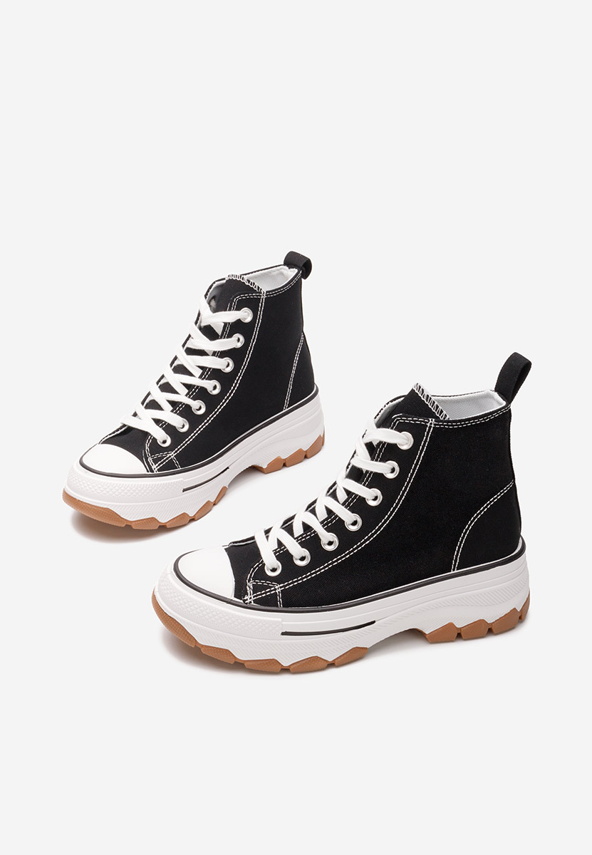 Кецове на платформа Raviana V2 черни