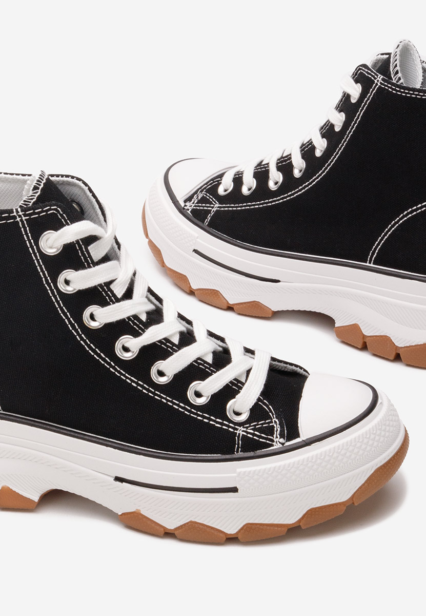 Кецове на платформа Raviana V2 черни