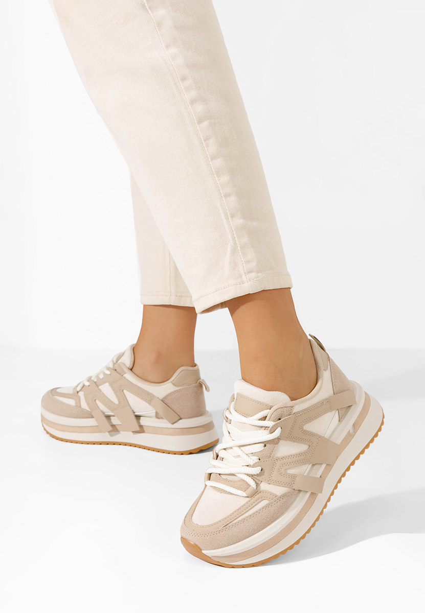 Cникърси на платформа Pannyssa каки