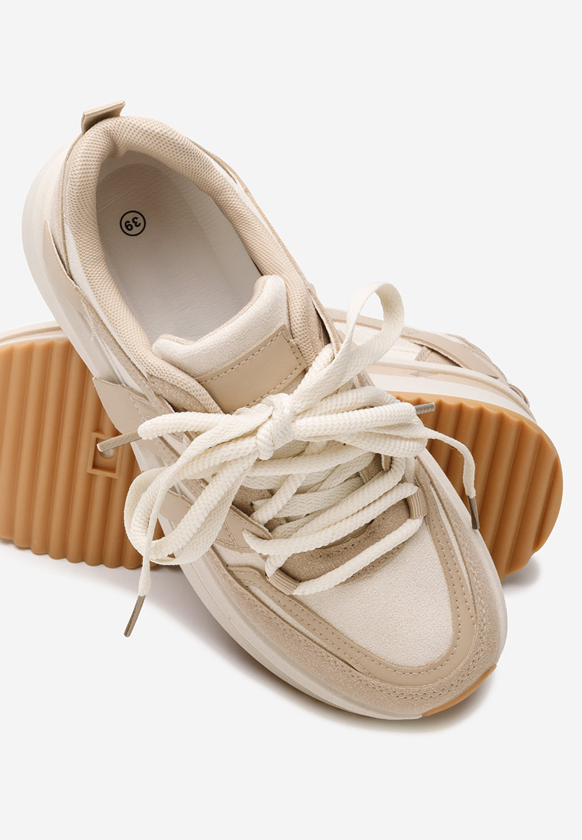 Cникърси на платформа Pannyssa каки