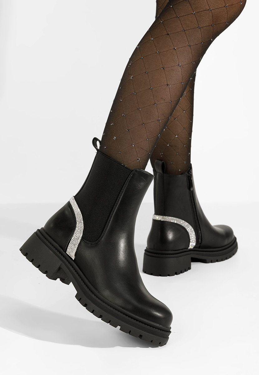 Дамски боти Verdie черен