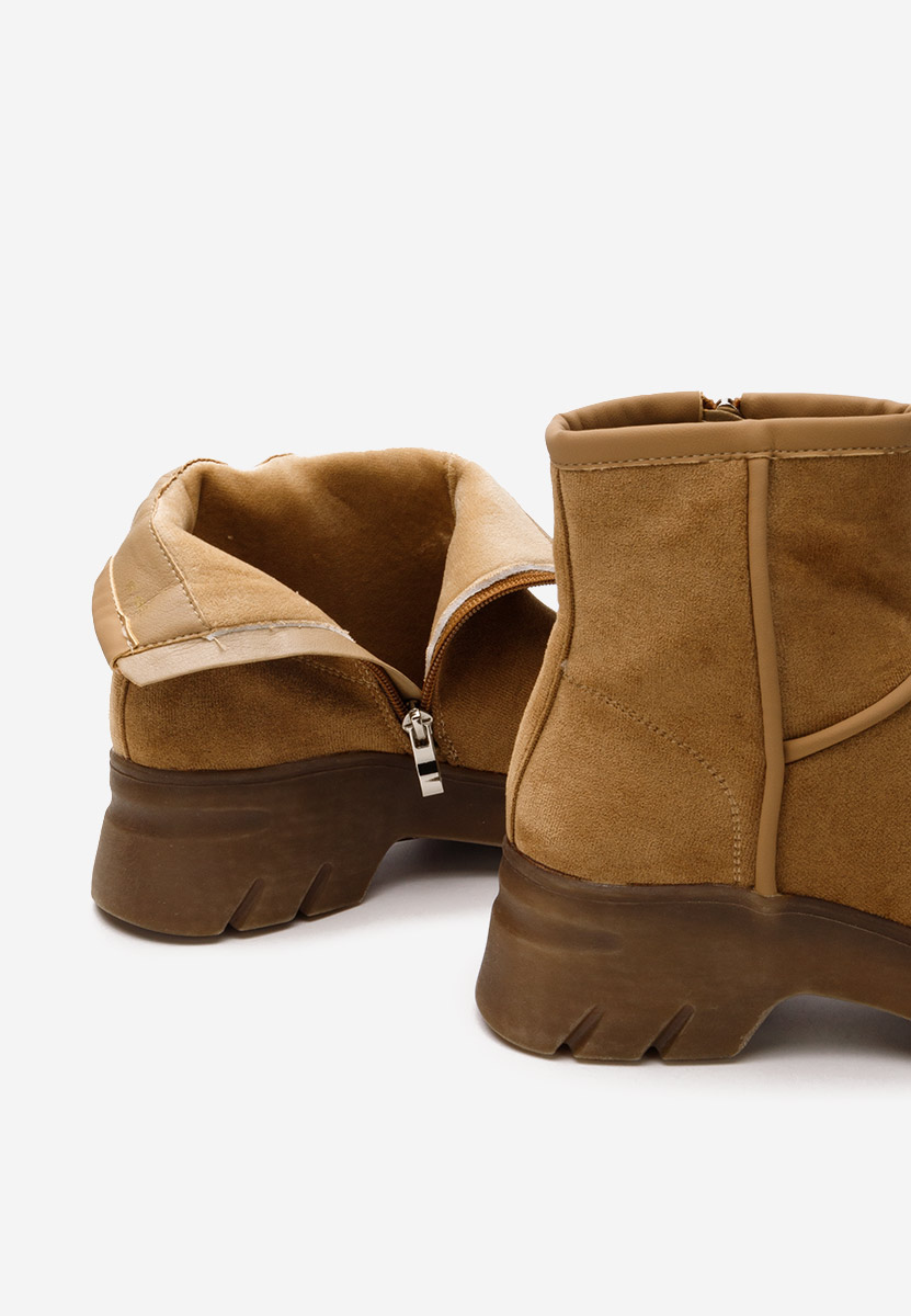 Дамски боти Garonna кафяв