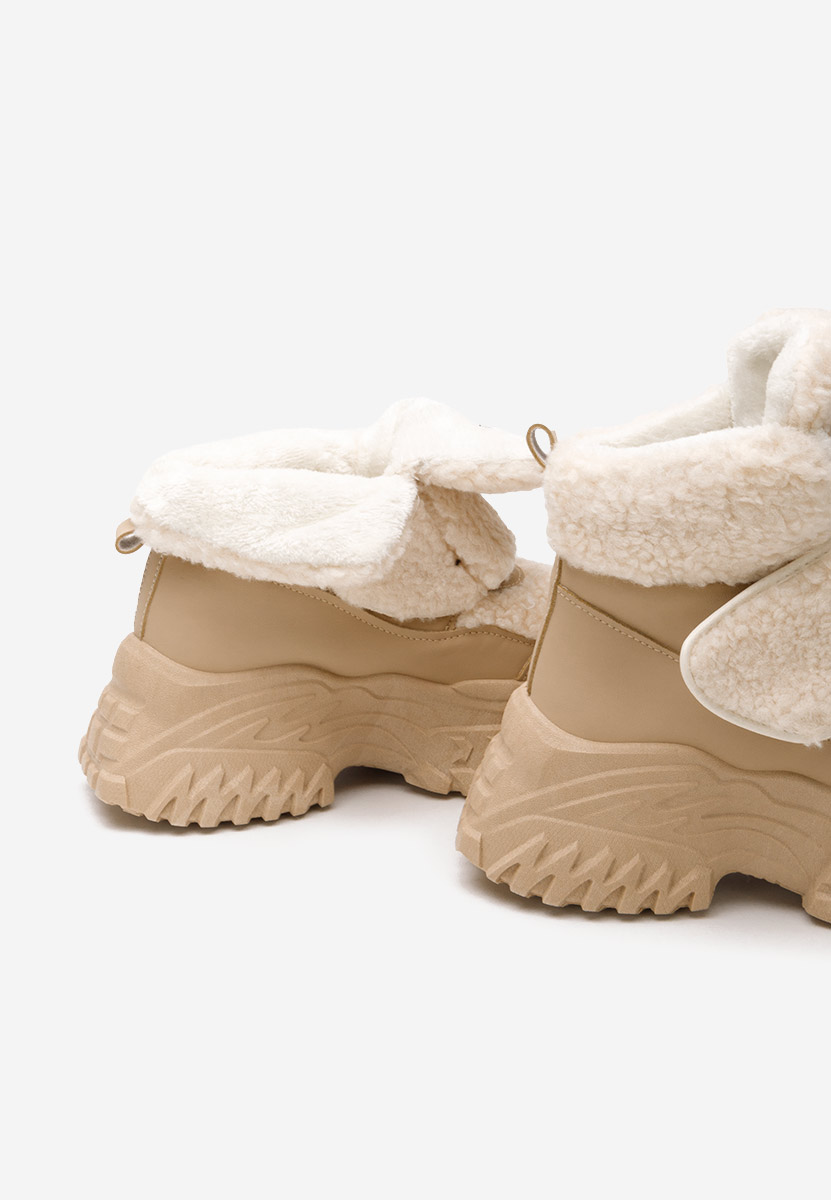 Дамски Зимни маратонки Comino каки