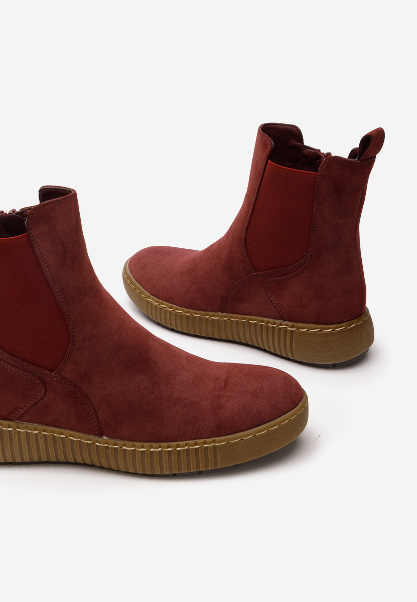 Дамски боти Sheela червен