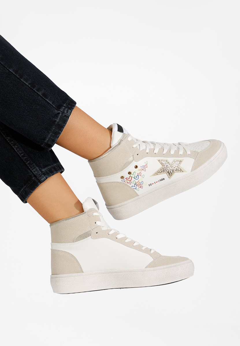 Cникърси High-Top Morella златен