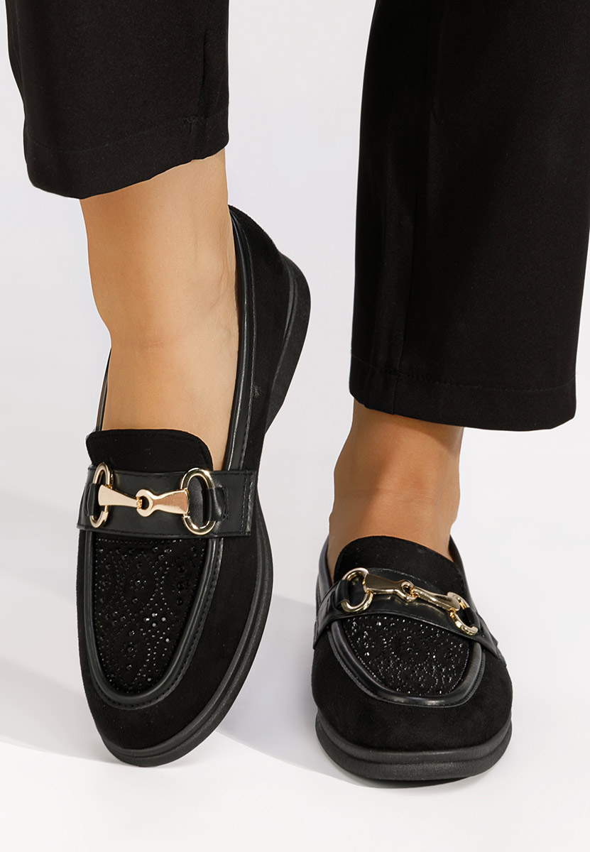 Дамски loafer Adesa черни