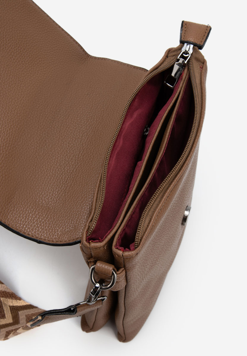 чанта за рамо Esterlynn каки