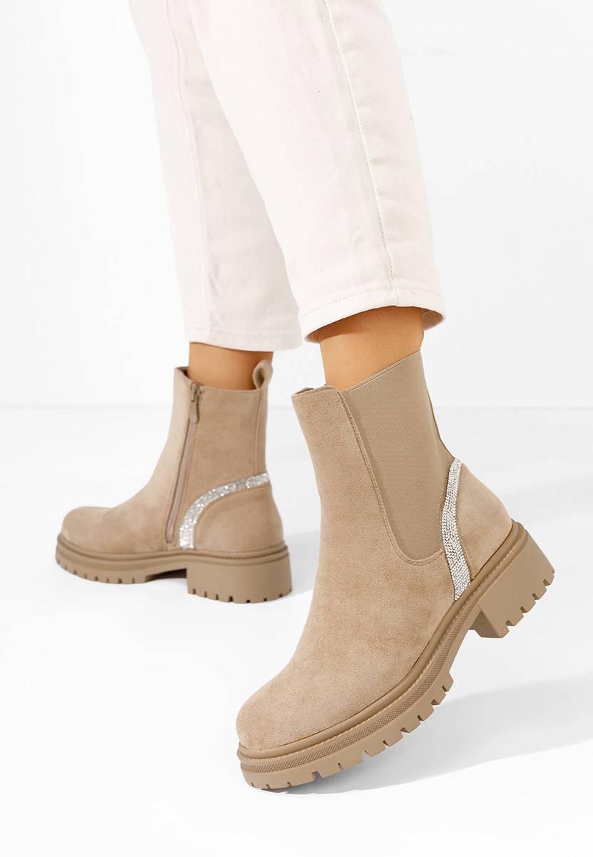 Дамски боти Verdie каки