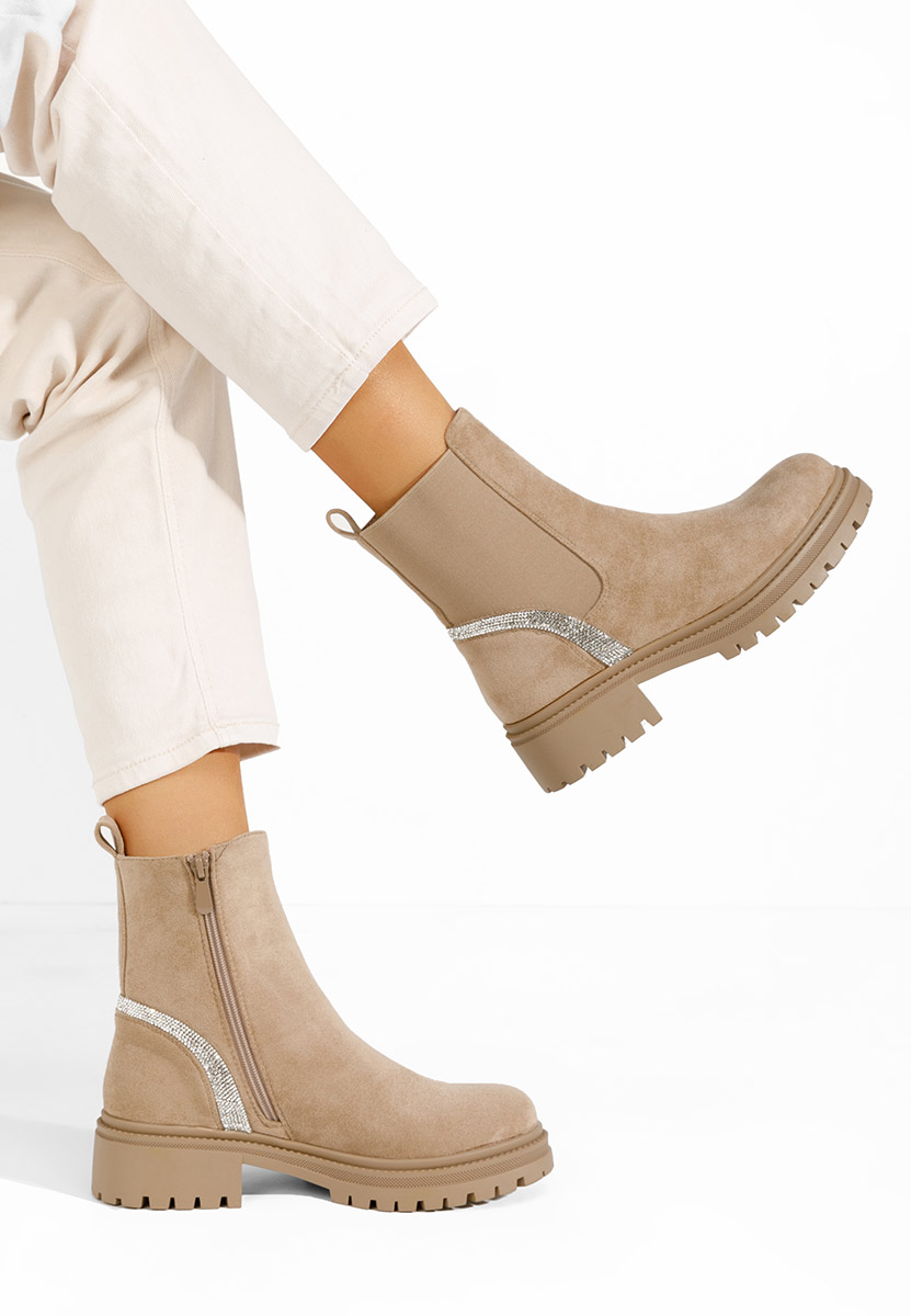 Дамски боти Verdie каки