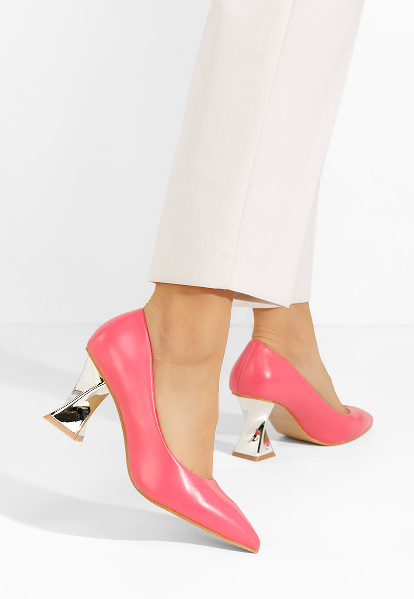 Oбувки на ток Rociana розов