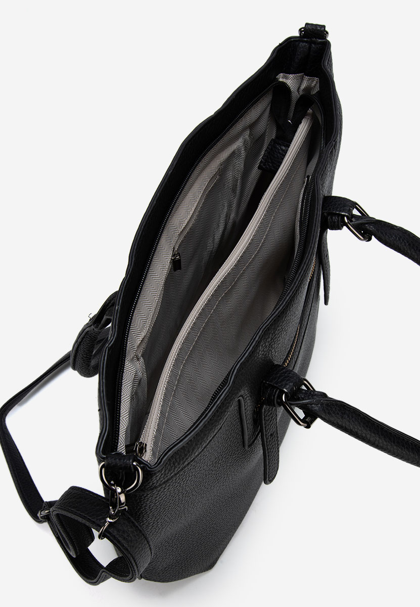 Ръчна чанта Kiersten черна