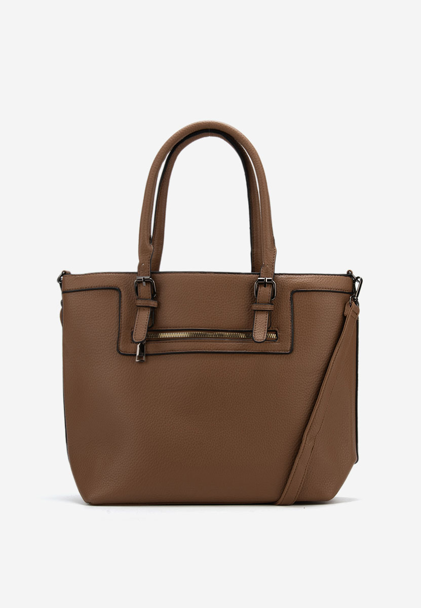 Ръчна чанта Kiersten каки