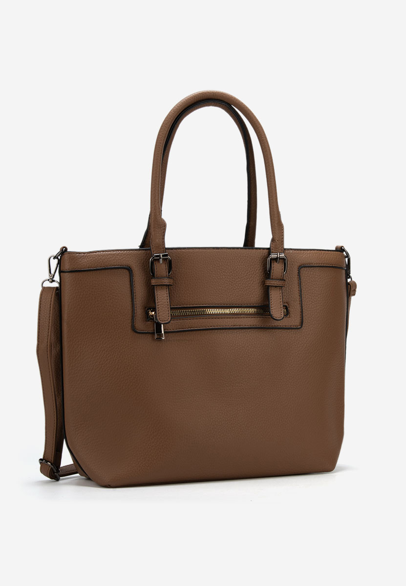 Ръчна чанта Kiersten каки