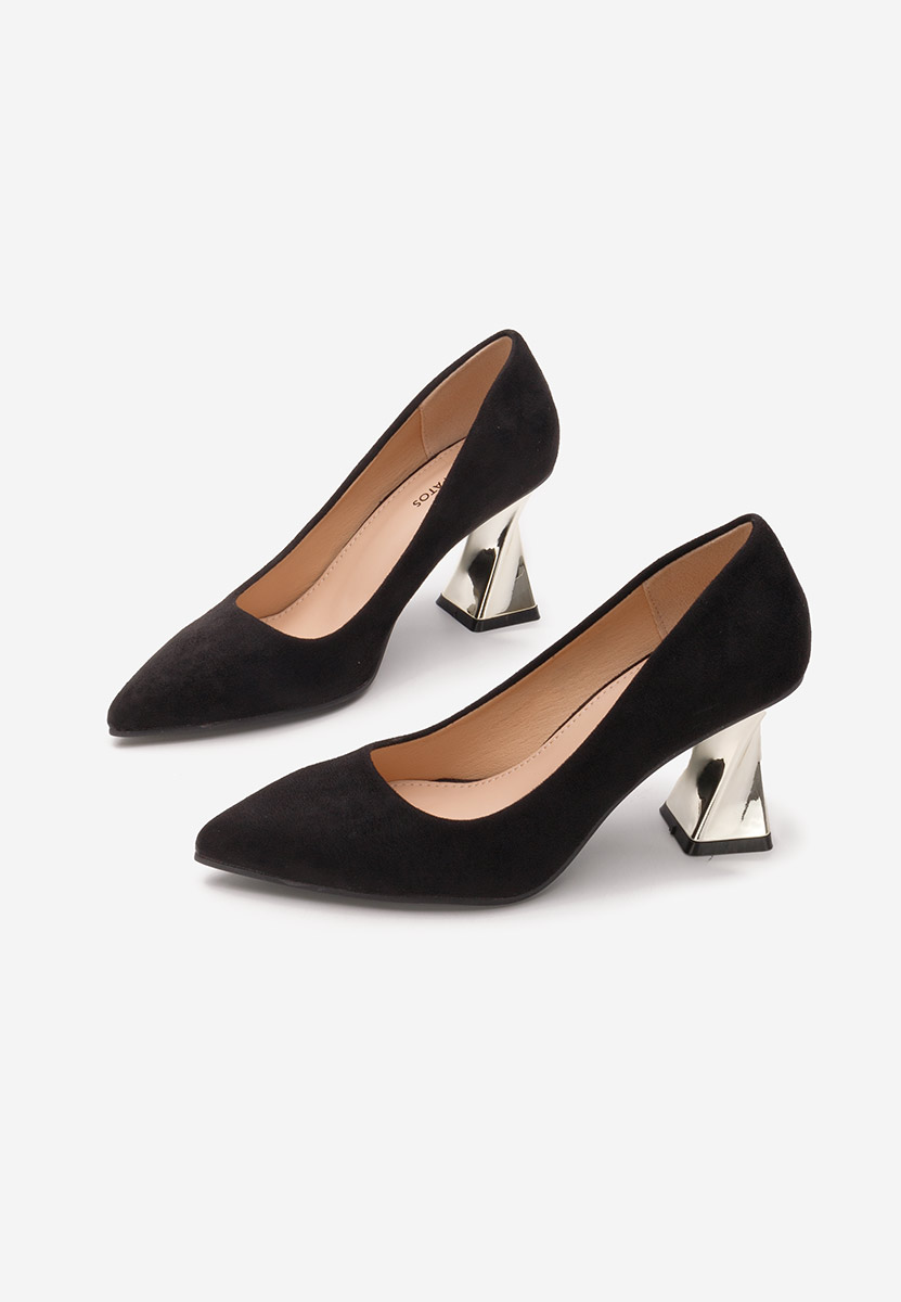 Oбувки на ток Rociana черни