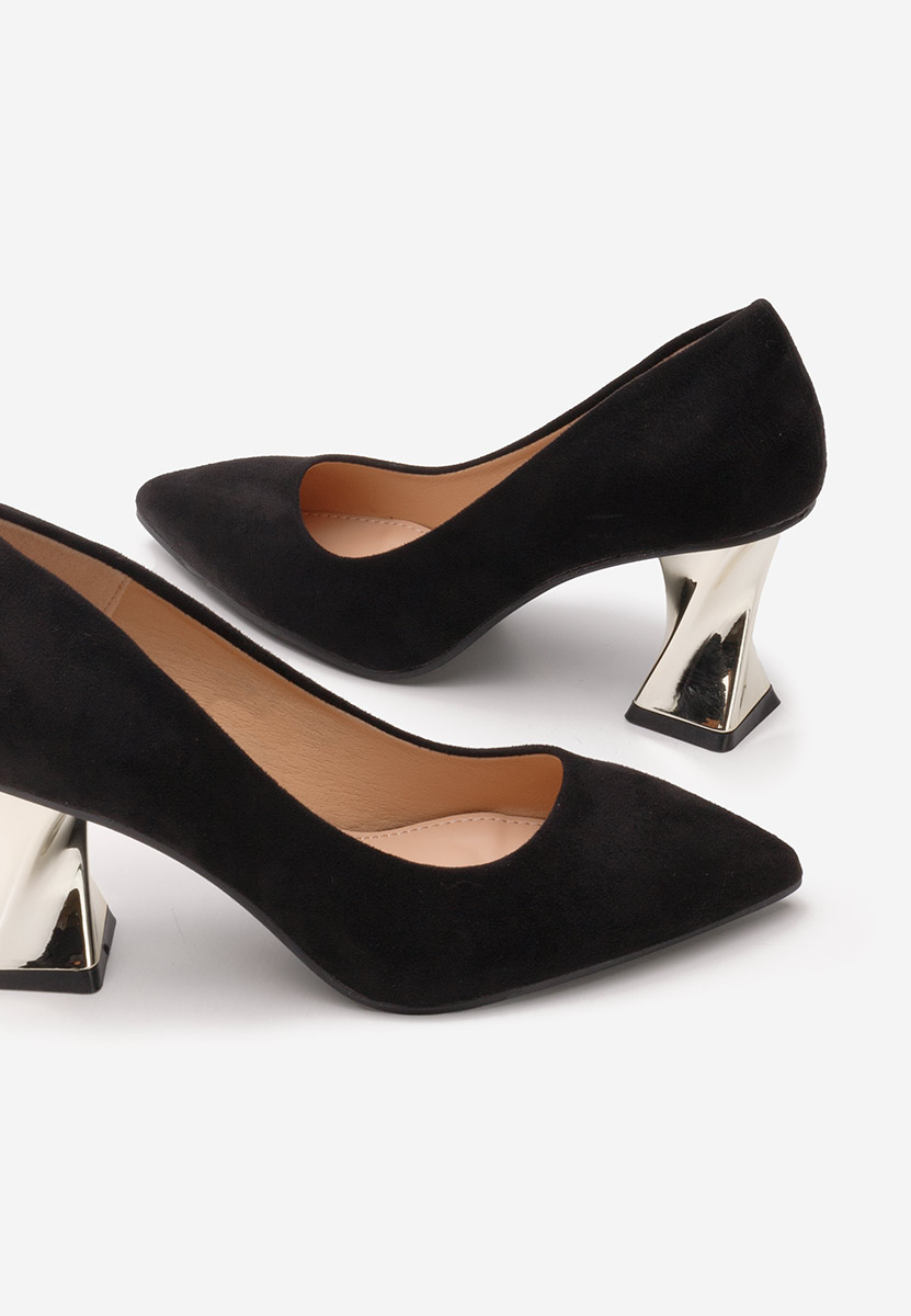 Oбувки на ток Rociana черни