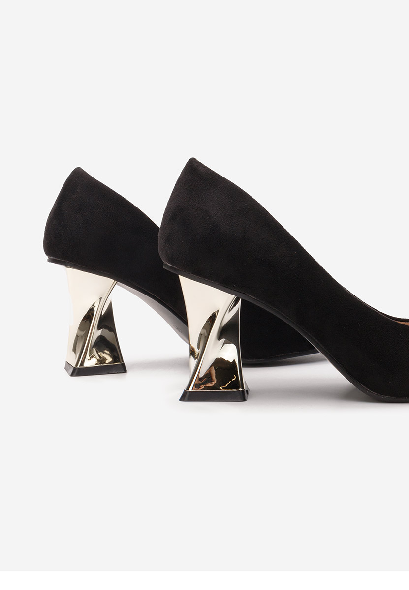 Oбувки на ток Rociana черни