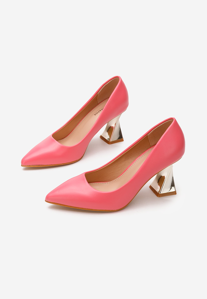 Oбувки на ток Rociana розов