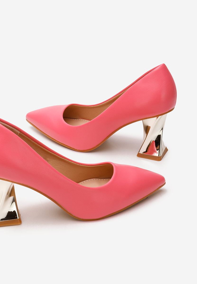 Oбувки на ток Rociana розов