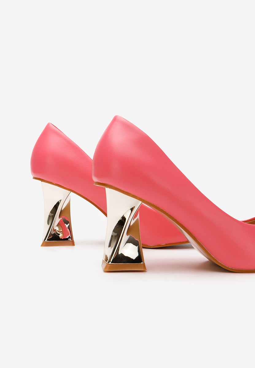 Oбувки на ток Rociana розов