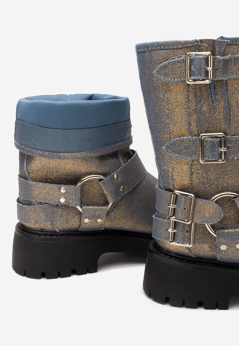 Дамски ботуши Jesica златен