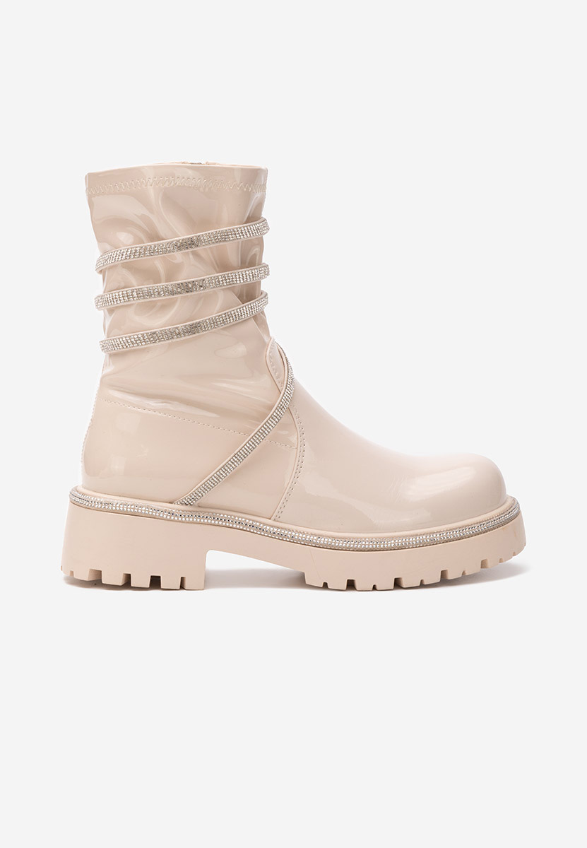 Дамски боти Catina бежов