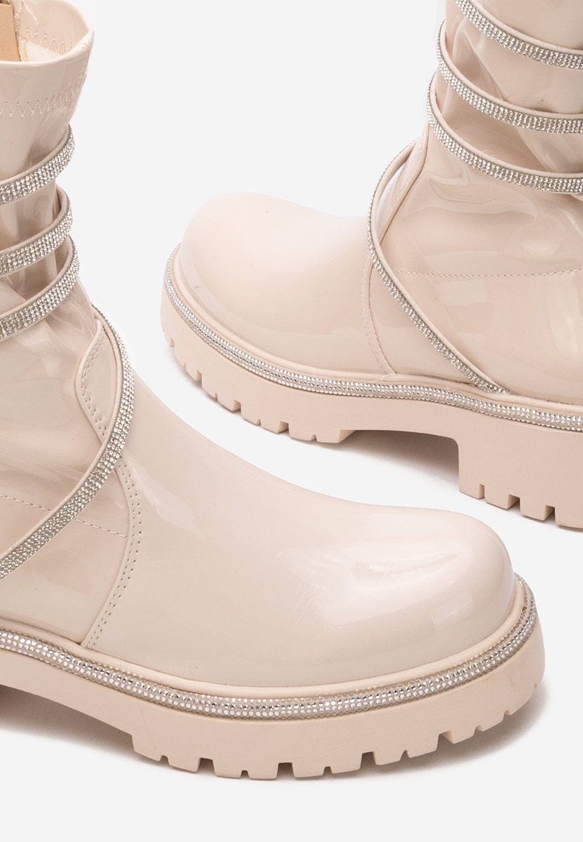 Дамски боти Catina бежов