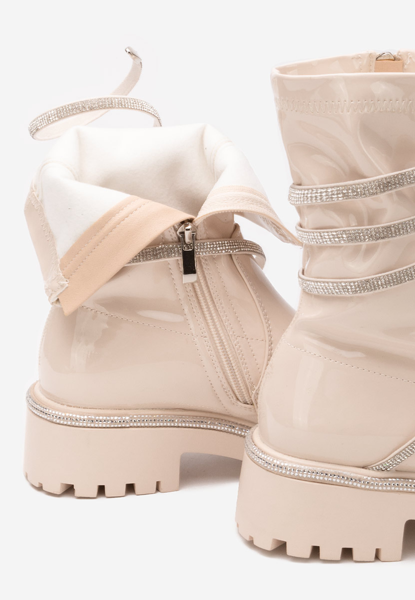 Дамски боти Catina бежов