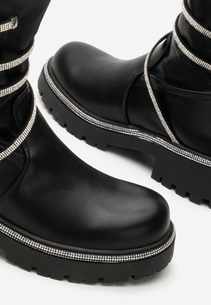 Боти на платформа Catina V2 черен