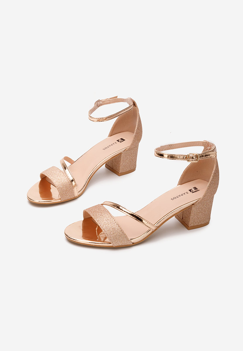 Елегантни сандали Malena V4 шампанско