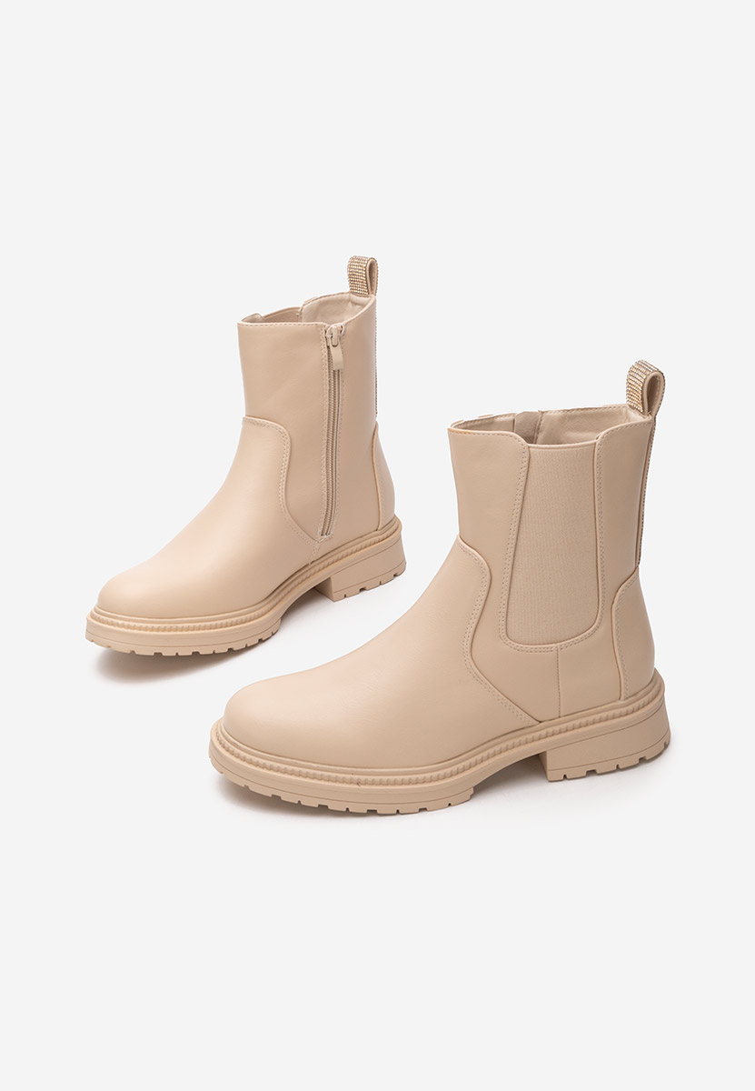 Дамски боти Dalia бежов