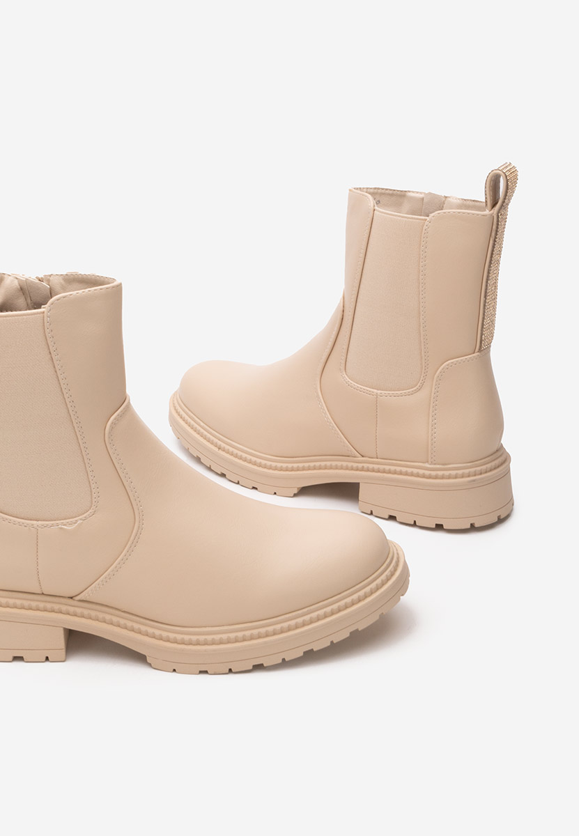 Дамски боти Dalia бежов