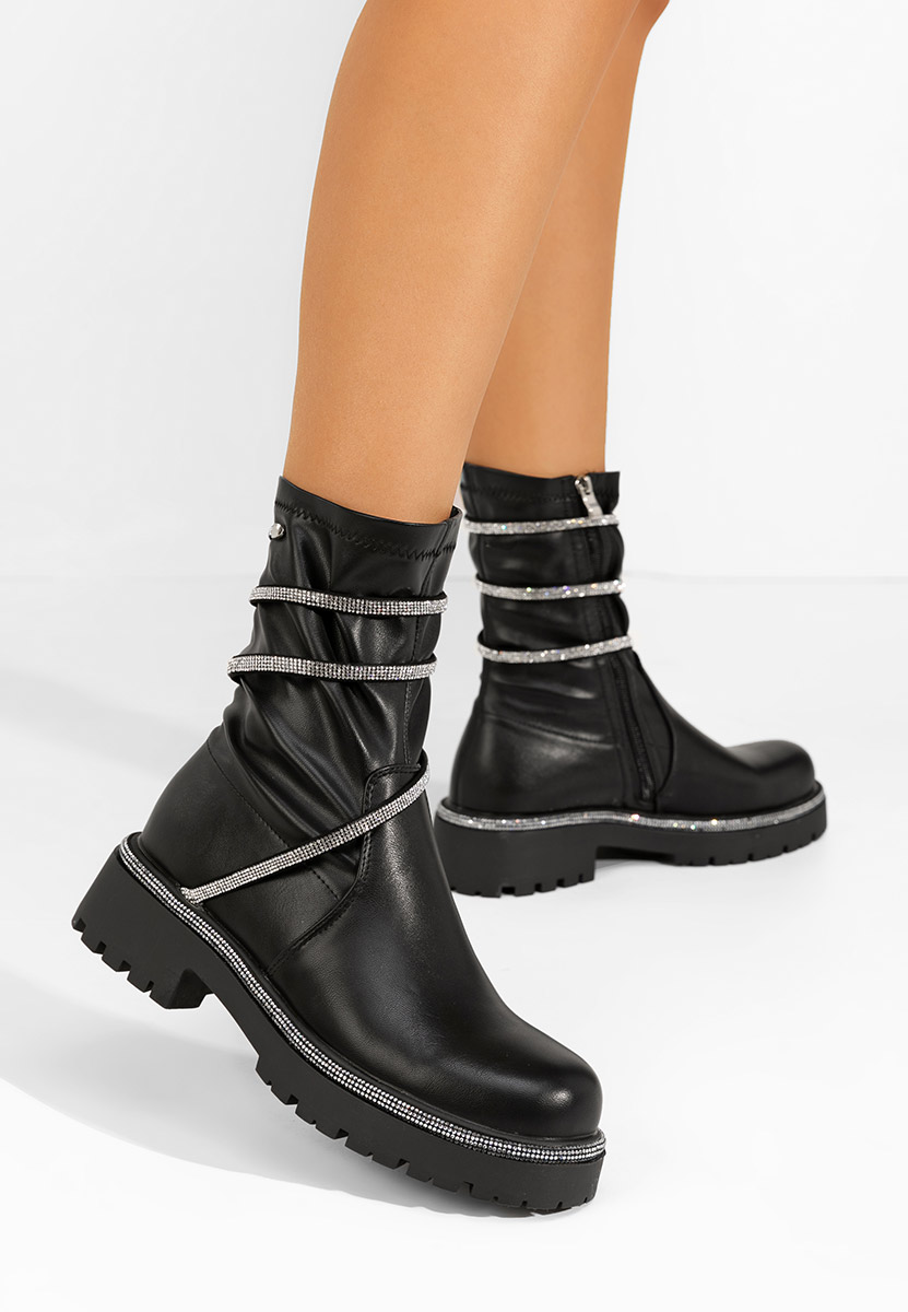 Боти на платформа Catina V2 черен